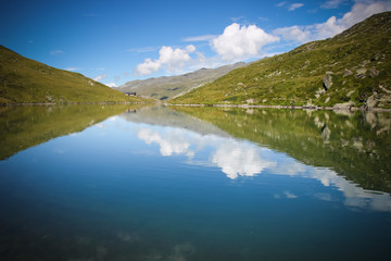 Sticker - les alpes en été, les Ménuires