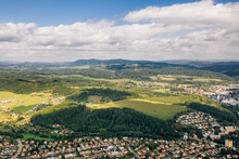Aerial Drone Photography Of Trutnov, Czech Republic. 