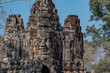 © Jeff Perigois - Most famous entrance of Angkor Thom, south gate attract lot of tourists nowadays, Siem Reap, Cambodia