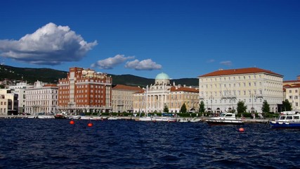 Canvas Print - Triest Pier