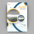 © Abdul Qaiyoom - Business cover design or professional template layout with space for your image.