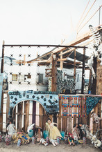 Slab City And Salvation Mountain
