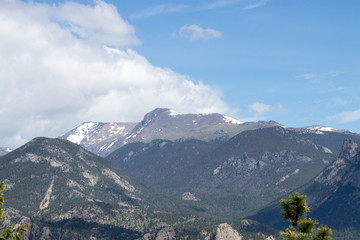  view of mountains snow tops