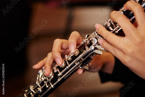 Obraz Dibond man playing saxophone