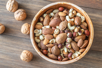 Poster - Bowl of nuts