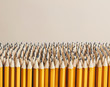 © Rialto Images/Stocksy - Close up of large grouping of sharpened graphite pencils