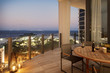 © Mike Butler - Warm evening view from apartment