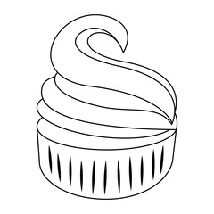 Poster - sweet muffin icon