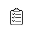 © WIWITTONO - clipboard icon vector trendy flat design