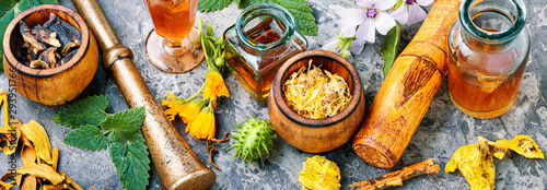 Fotomural Herbal naturopathic medicine