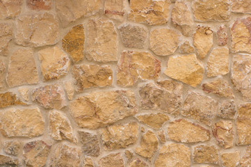 Brown stone wall vintage background