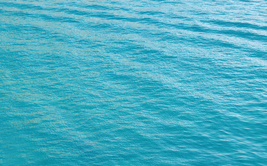 Wall Mural - turquoise sea water