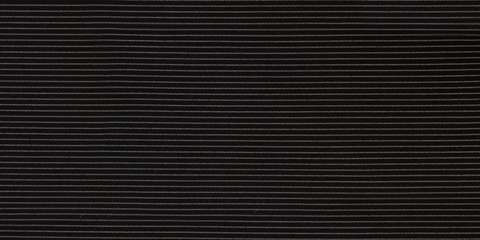 Black pinstriped seamless fabric. Background