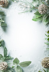 Wall Mural - christmas and new year holidays concept
