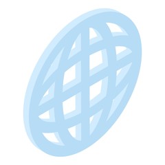 Poster - globe sign icon. isometric of globe sign vector icon for web design isolated on white background