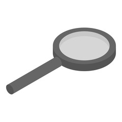 Poster - Magnify glass tool icon. Isometric of magnify glass tool vector icon for web design isolated on white background