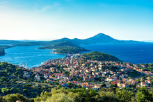 Scenic View Of The Croatian Losinj Islands In The Kvarner Gulf Daytime