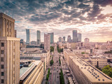 Warszawa z lotu ptaka