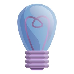 Poster - Garbage bulb icon. Cartoon of garbage bulb vector icon for web design isolated on white background