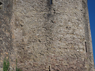 Sticker - Chepstow Castle ruins in Chepstow