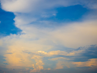 Wall Mural - Sky with clouds,Blue skies, white clouds