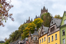 Cochem, Germany - Street View Of Cochem And The Castle