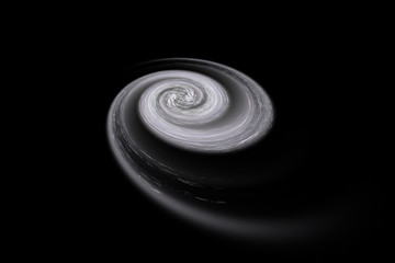 Wall Mural - black hole somewere in space. science fiction. elements of this image were furnished by nasa.