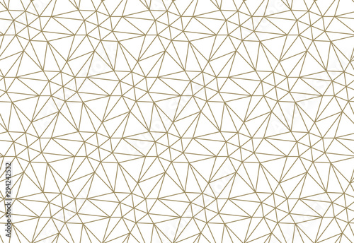 Abstract geometric seamless pattern. Optical illusion of the movement of figu...