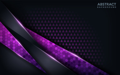 Purple abstract modern futuristic background. Dark modern background
