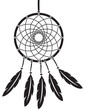 © tribalium81 - native american indian talisman dreamcatcher vector illustration