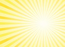 Sunlight Abstract Background. Powder Yellow Color Burst Background.