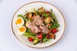 © Volodymyr Shcherbak - Salad with Strips of roast beef, eggs and grilled vegetables