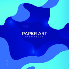 Abstract paper cut background. Colored layered vector 3d illustration. Vector design layout for  posters and background.