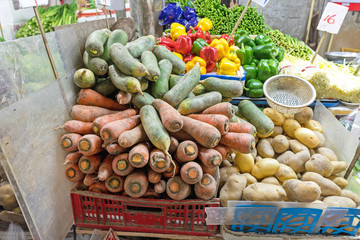 Wall Mural - Carrots Potato