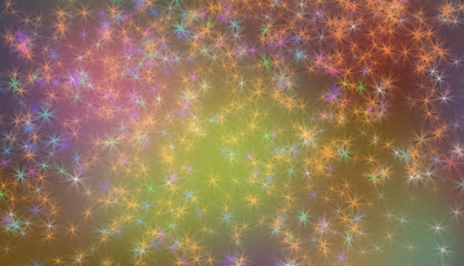 Wall Mural - festive abstract background multicolor stars