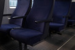 seats of train, interior of train 