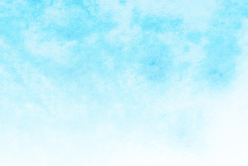 Wall Mural - abstract blue watercolor pattern background.