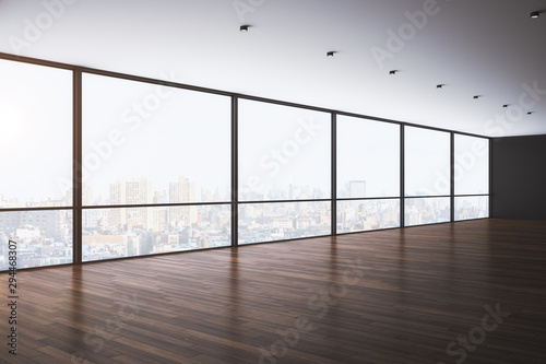 Modern empty office
