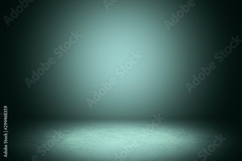 Abstract grey gradient interior