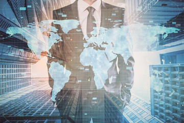 Poster - AI and global concept