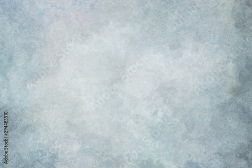 Cuadros en Lienzo Blue painted canvas or muslin fabric cloth studio backdrop