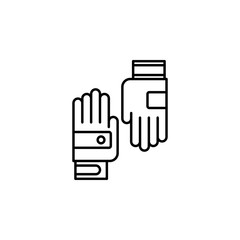 Poster - Baseball, glove icon. Element of american sport icon