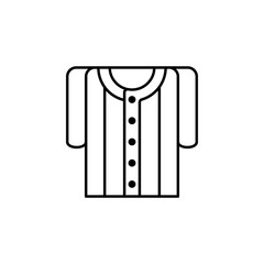 Poster - Baseball jersey icon. Element of american sport icon