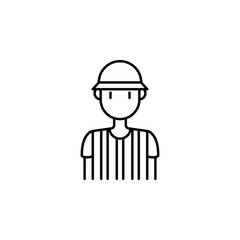 Poster - Baseball, committee icon. Element of american sport icon