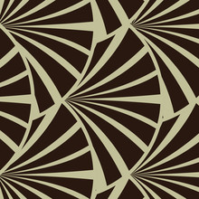 Fan Texture Pattern Background, Art Deco Pattern.