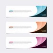 © Gariss - Modern vector banner web background abstract design template