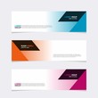 © Gariss - Modern vector banner web background abstract design template