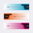 © Gariss - Modern vector banner web background abstract design template