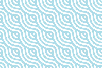 blue ocean wave background pattern seamless tiles. use for design.
