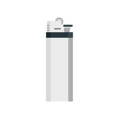 Poster - Cigarette lighter icon. Flat illustration of cigarette lighter vector icon for web design